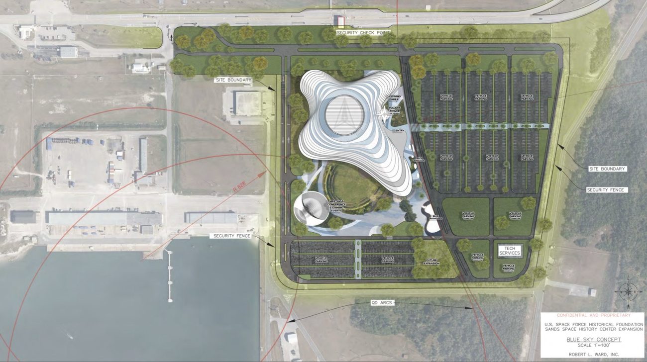 Master plan concept of the expanded Sands campus